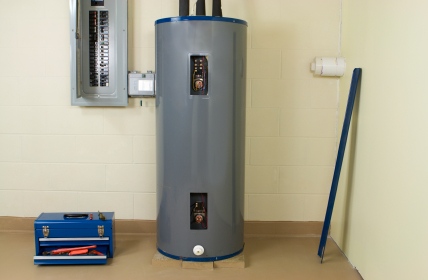Water heater plumbing by Overland Plumbing